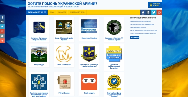 Хотите помочь украинской армии? База проверенных организаций и волонтеров