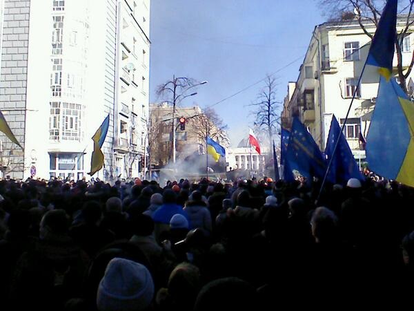 Хроника событий из центра Киева 18-20 февраля