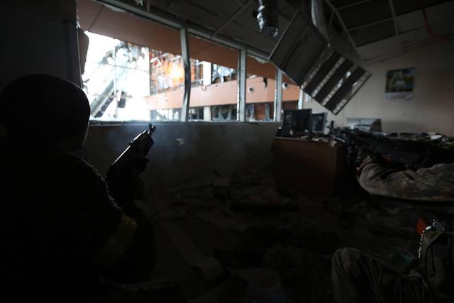 Замерзший ад в Донецком аэропорту. ФОТОрепортаж