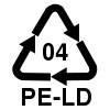 Полиэтилен низкой плотности. Буквенная маркировка LDPE или PEBD - Маркировка пластиковых бутылок