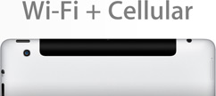 Wi-Fi + Cellular