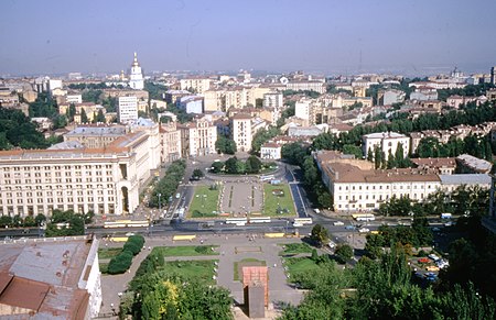 Площадь Независимости (Майдан Незалежності) центральная площадь Киева