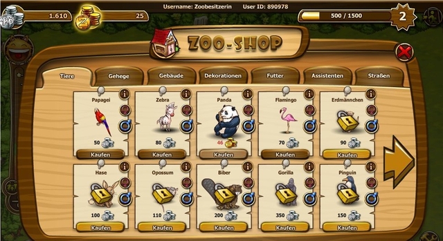 Online игра Zoomumba