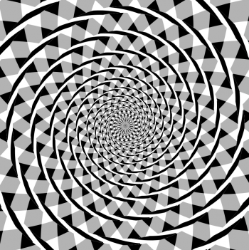 Иллюзия «Окружности или спирали?»
