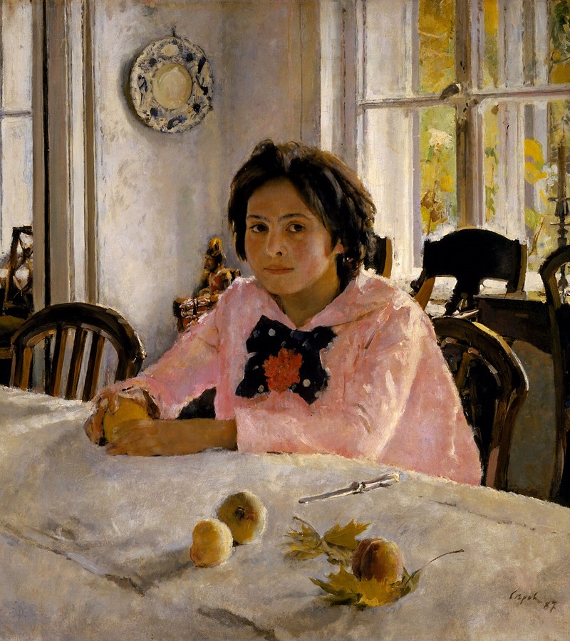Валентин Серов, «Девочка с персиками»