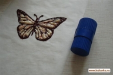 как делать кондитерскую бабочку